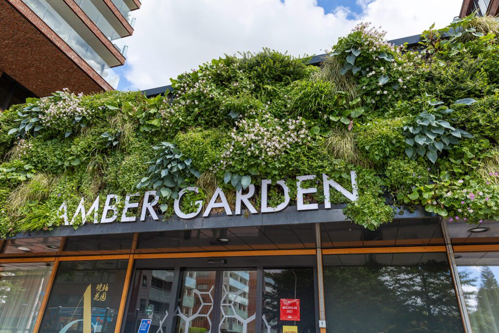 Groene gevel verticaal groen Amber Garden - Cloud Garden